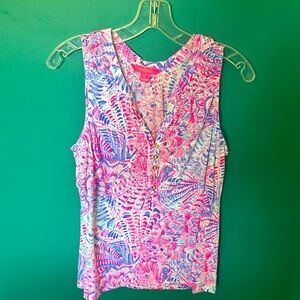 Lilly Pulitzer top! Size Large